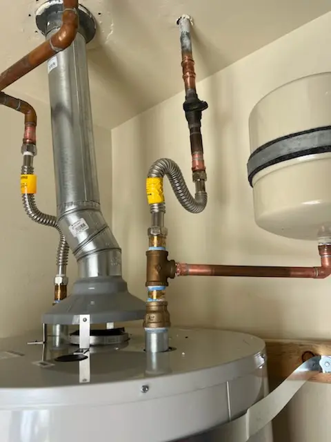 Water heater installation and plumbing repair in Old Mill Farms